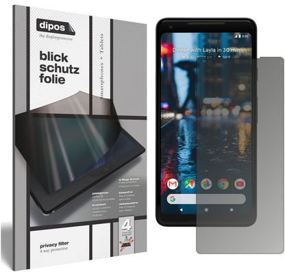 Blickschutzfolie für Google Pixel 2 XL matt Schutz (1)
