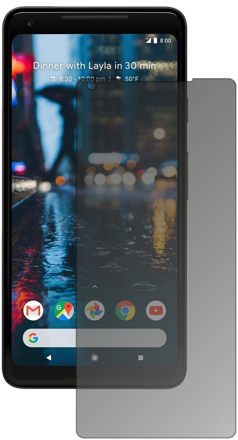 Blickschutzfolie für Google Pixel 2 XL matt Schutz (2)