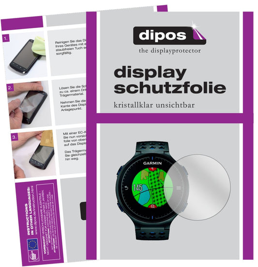 6x Schutzfolie klar für Garmin Approach S6 Display (1)