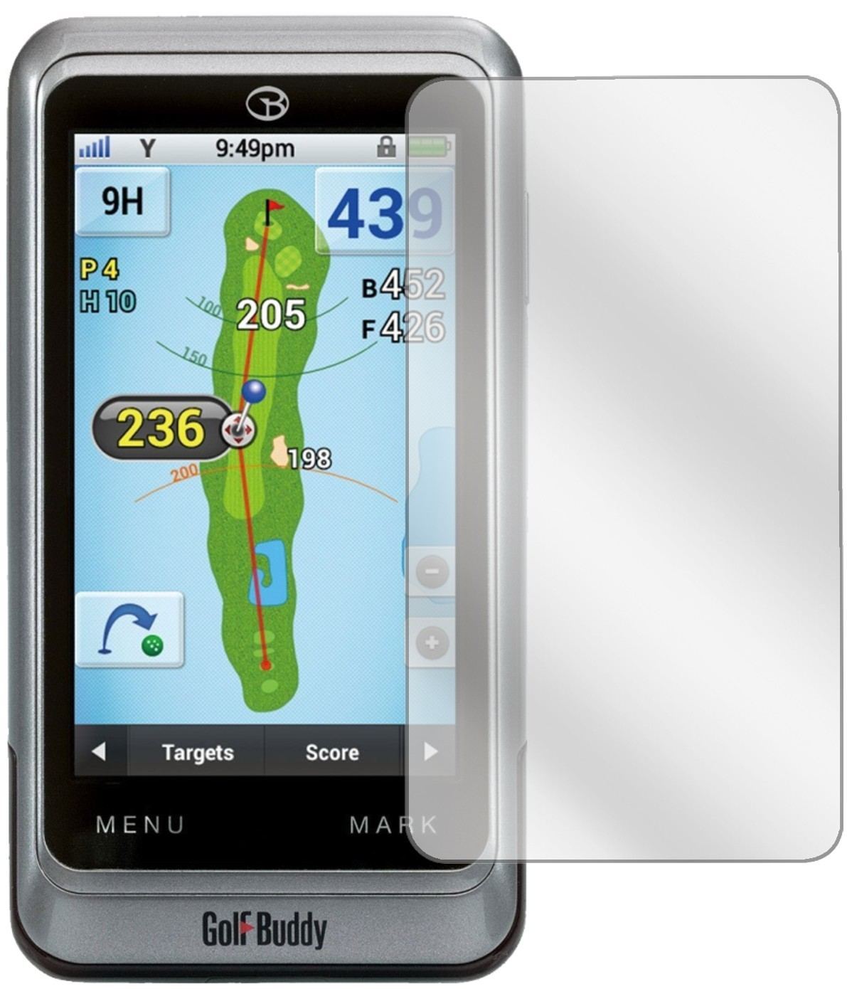 6x Schutzfolie klar für Golfbuddy Platinum PT4 Dis (2)