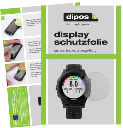 6x Schutzfolie matt für Garmin Forerunner 935 Disp (1)