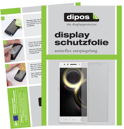 6x Schutzfolie matt für Lenovo K8 Note Display-Sch (1)