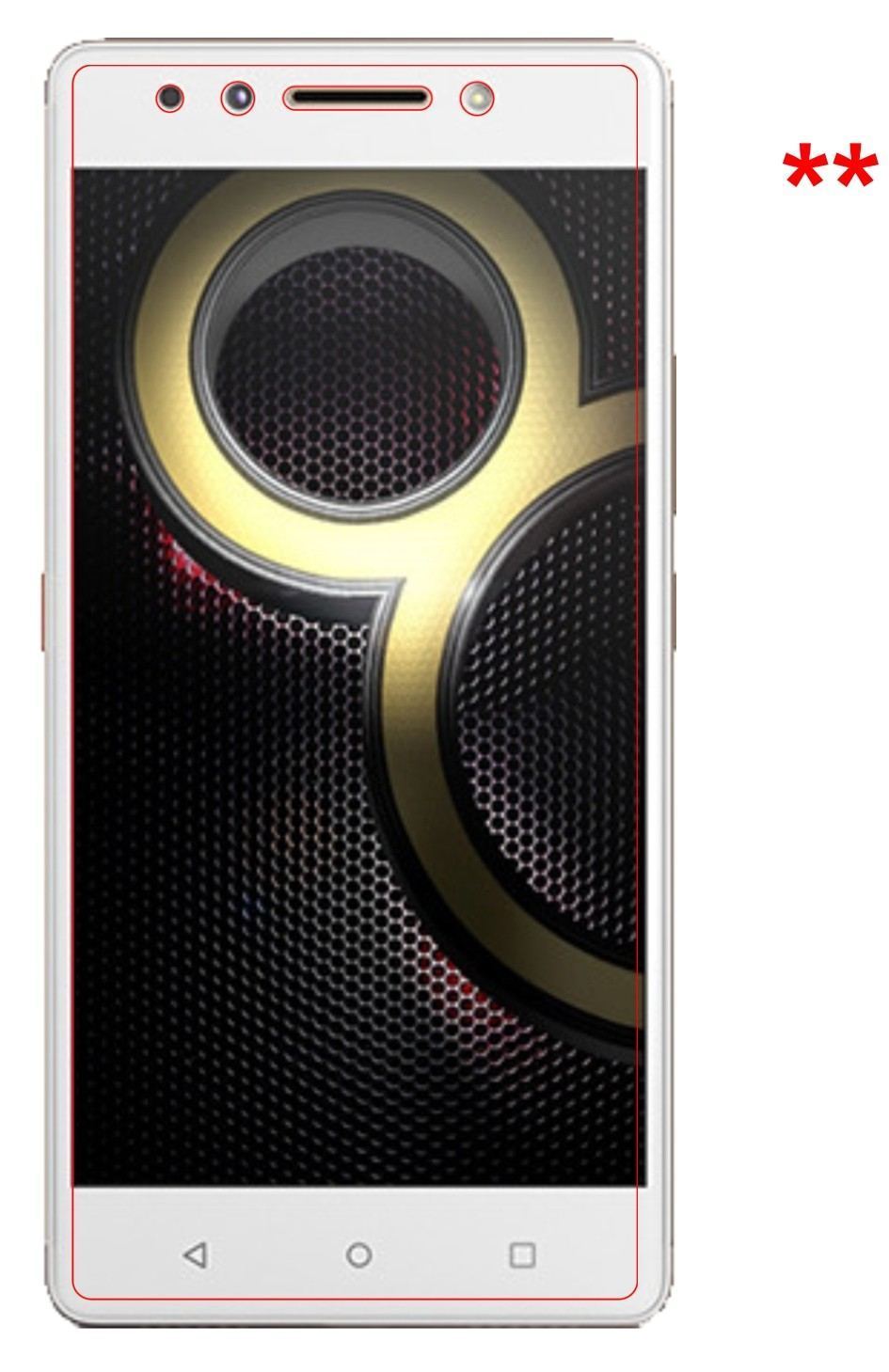 6x Schutzfolie matt für Lenovo K8 Note Display-Sch (6)