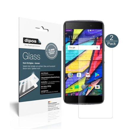 2x 9H Schutzfolie matt für Alcatel Idol 5 Cricket  (1)