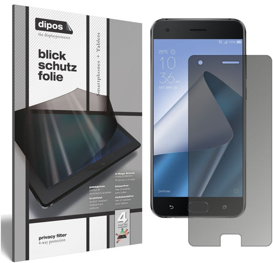 Blickschutzfolie für Asus ZenFone 4 Pro ZS551KL ma (1)