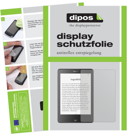 2x Schutzfolie matt für Tolino Epos eBook Reader D (1)