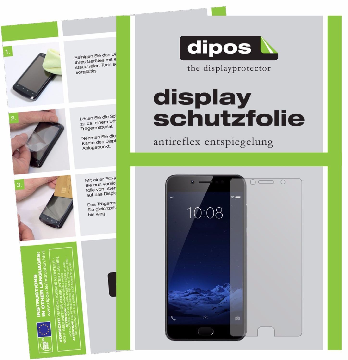 6x Schutzfolie matt für Vivo Y69 Display-Schutzfol (1)