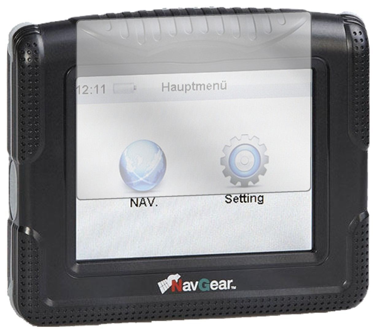 3x Schutzfolie klar für NavGear TourMate SLX-350 D (2)
