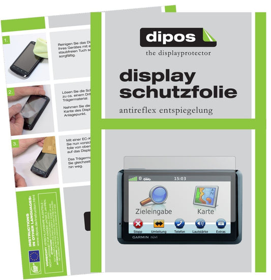 3x Schutzfolie matt für Garmin nüvi 1390Tpro Displ (1)