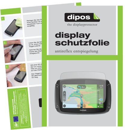 3x Schutzfolie matt für TomTom Rider 42 Display-Sc (1)