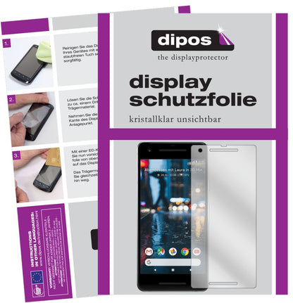 6x Schutzfolie klar für Google Pixel 2 Display-Sch (1)
