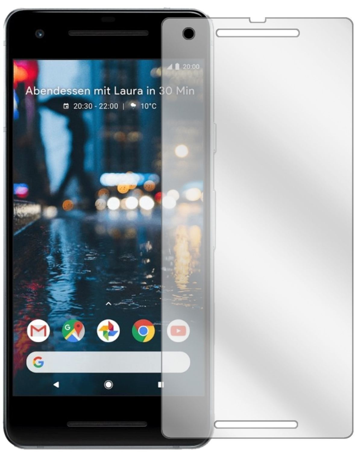 6x Schutzfolie klar für Google Pixel 2 Display-Sch (2)