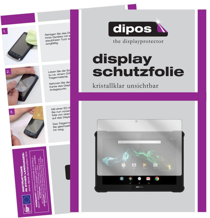 2x Schutzfolie klar für Archos Sense 101x Display- (1)