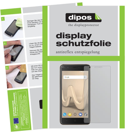 6x Schutzfolie matt für Wiko Harry Display-Schutzf (1)