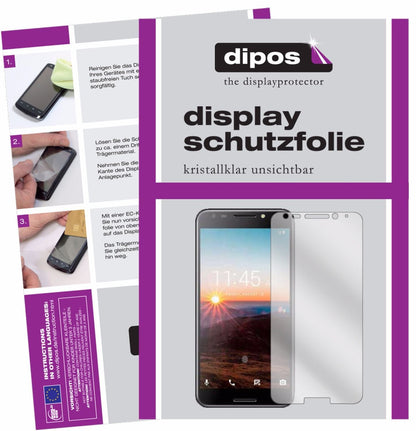 6x Schutzfolie klar für Alcatel   A7 Display-Schut (1)