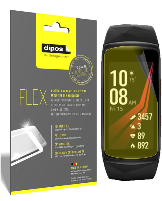 3x 3D Full Cover Schutzfolie für Samsung Gear Fit  (1)