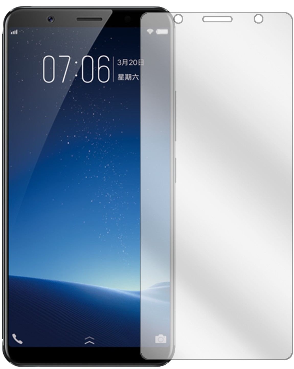 6x Schutzfolie klar für Vivo X20 Display-Schutzfol (2)