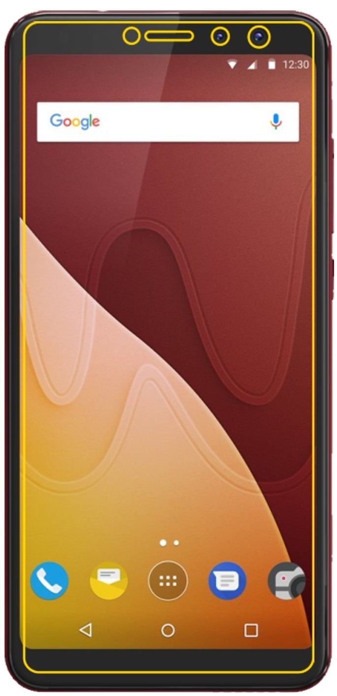 6x Schutzfolie klar für Wiko View Prime Display-Sc (5)