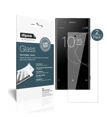 2x 9H Schutzfolie für Sony Xperia XA1 Plus Panzerf (1)