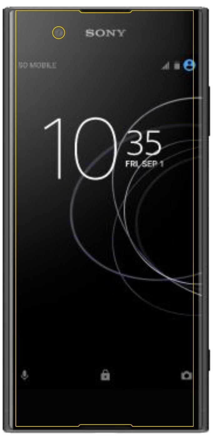 2x 9H Schutzfolie für Sony Xperia XA1 Plus Panzerf (9)