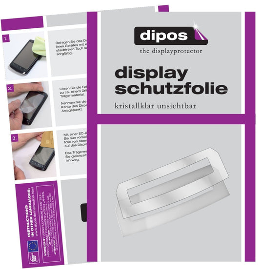 2x Schutzfolie klar für Jura Z7 Tropfblech Display (1)