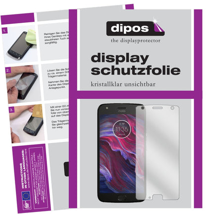 6x Schutzfolie klar für Lenovo Motorola Moto X4 Di (1)