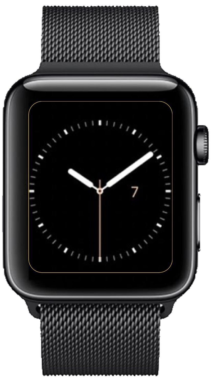 6x Schutzfolie klar für Apple Watch Series 3 38mm  (5)