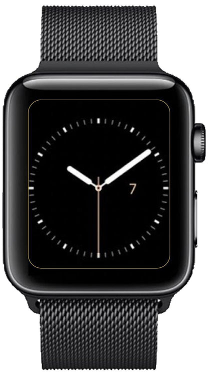 6x Schutzfolie klar für Apple Watch Series 3 38mm  (5)