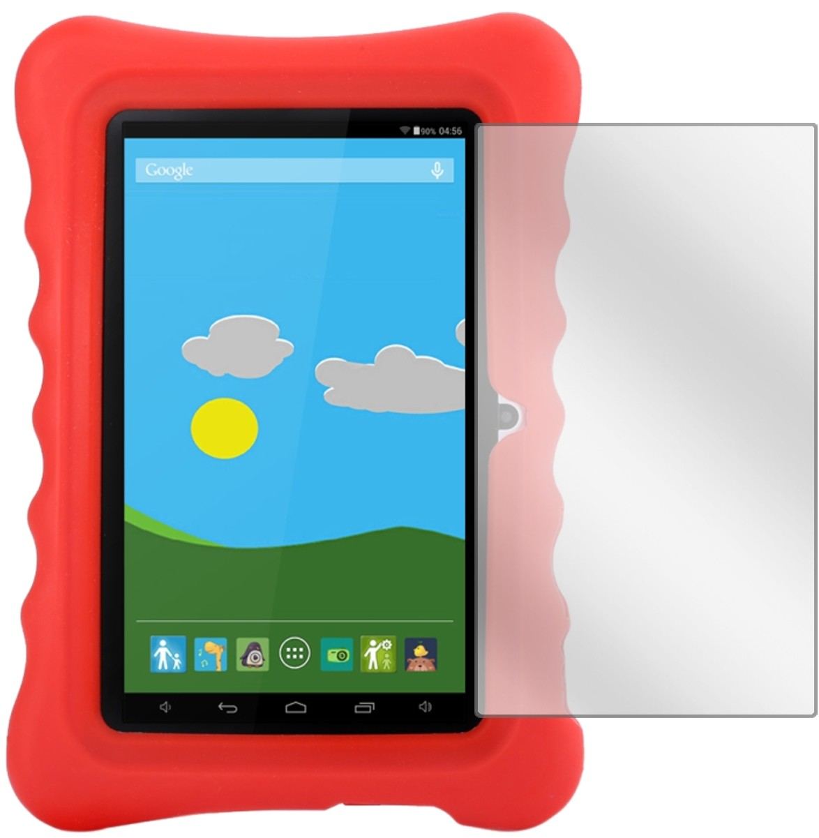2x Schutzfolie klar für GBtiger L701 Kinder Tablet (2)