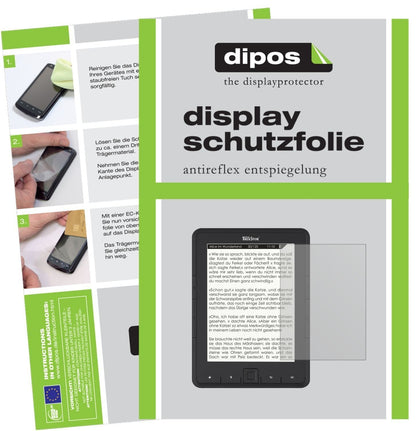 2x Schutzfolie matt für TrekStor eBook Reader Pyru (1)