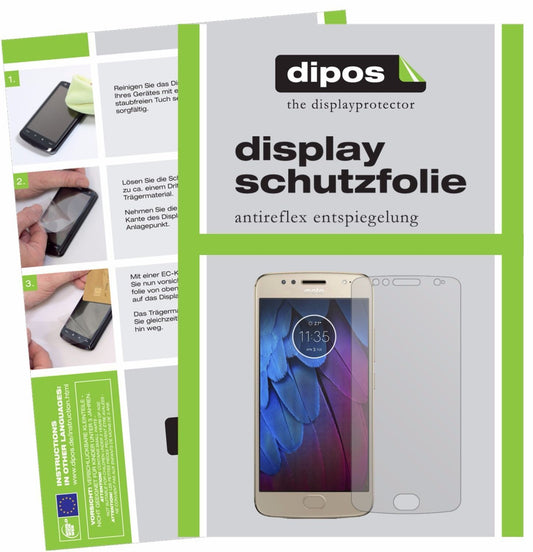 2x Schutzfolie matt für Motorola Moto G5s Plus Dis (1)