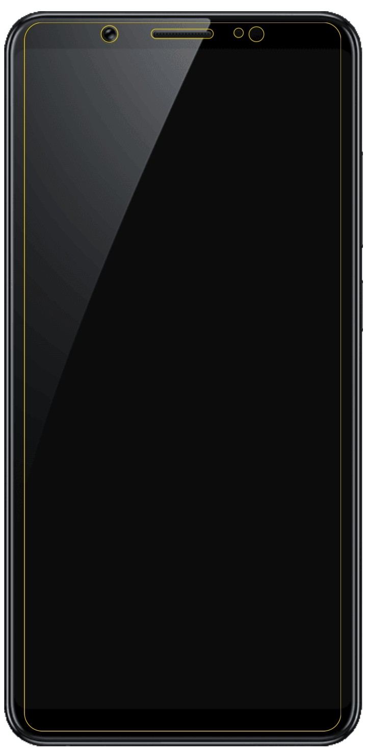 2x 9H Schutzfolie matt für Vivo V7+ Panzerfolie (9)