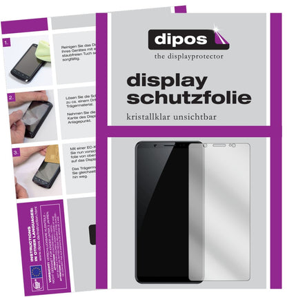6x Schutzfolie klar für Vivo V7+ Display-Schutzfol (1)