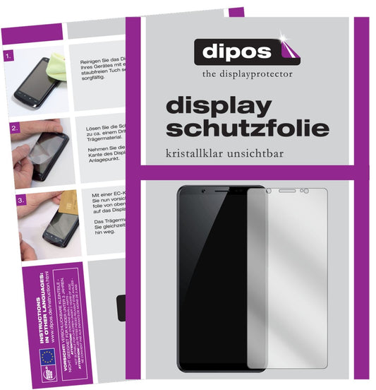 6x Schutzfolie klar für Vivo V7+ Display-Schutzfol (1)