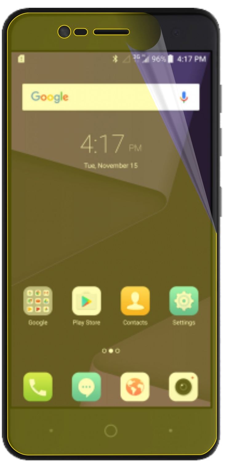 3x 3D Full Cover Schutzfolie für ZTE Blade V8 Mini (3)