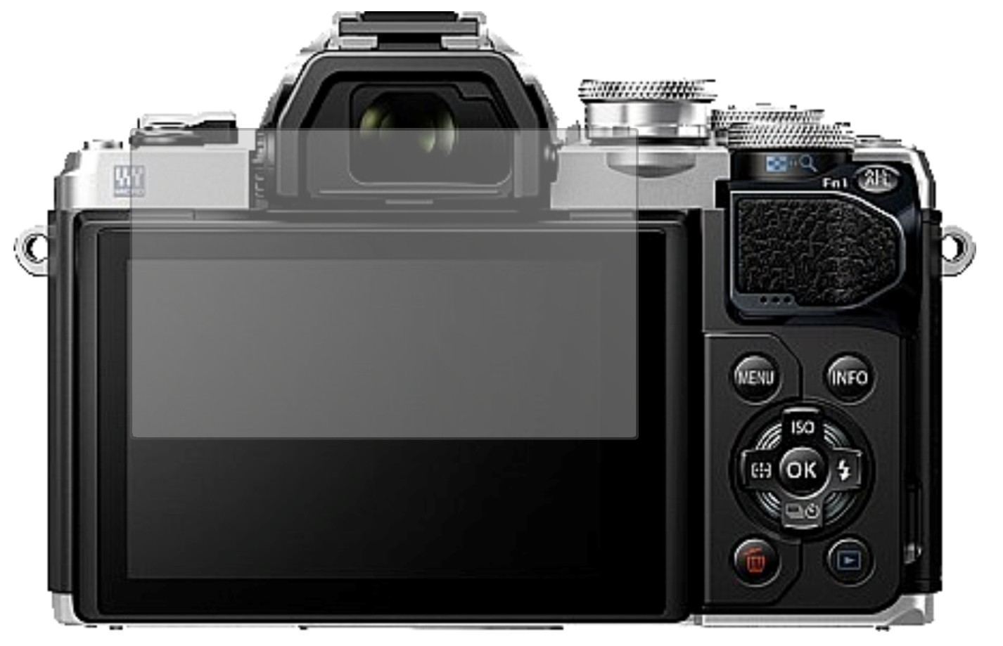 6x Schutzfolie matt für Olympus OM-D E-M10 Mark II (2)