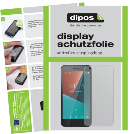 6x Schutzfolie matt für Vodafone Smart E8 Display- (1)