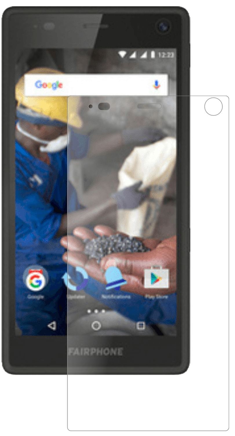 2x 9H Schutzfolie matt für Fairphone 2 Panzerfolie (2)
