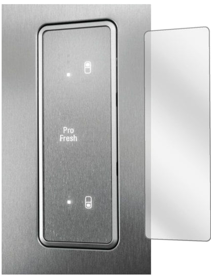 2x Schutzfolie klar für Bauknecht KGN 2043 A3+ IN  (2)