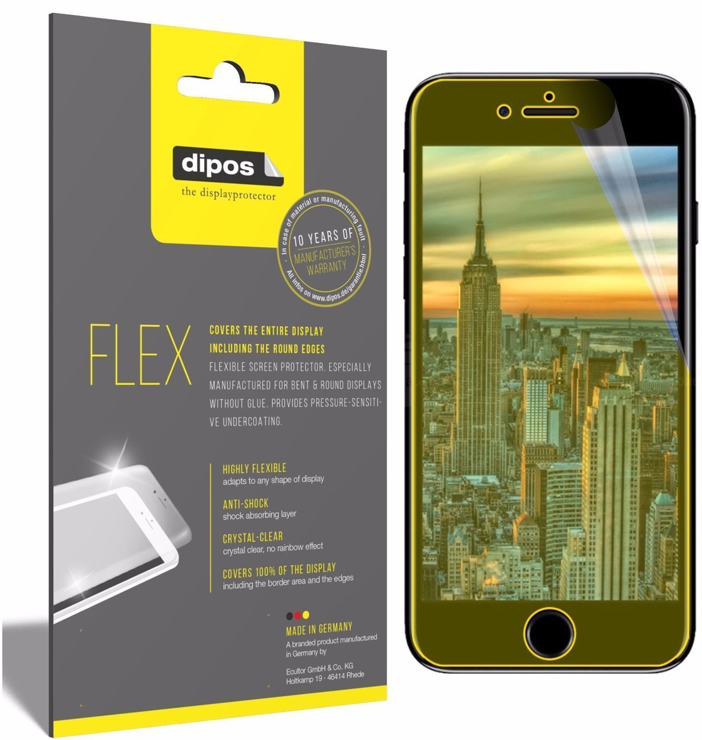 3x 3D Full Cover Schutzfolie für Apple iPhone 8 Pl (1)