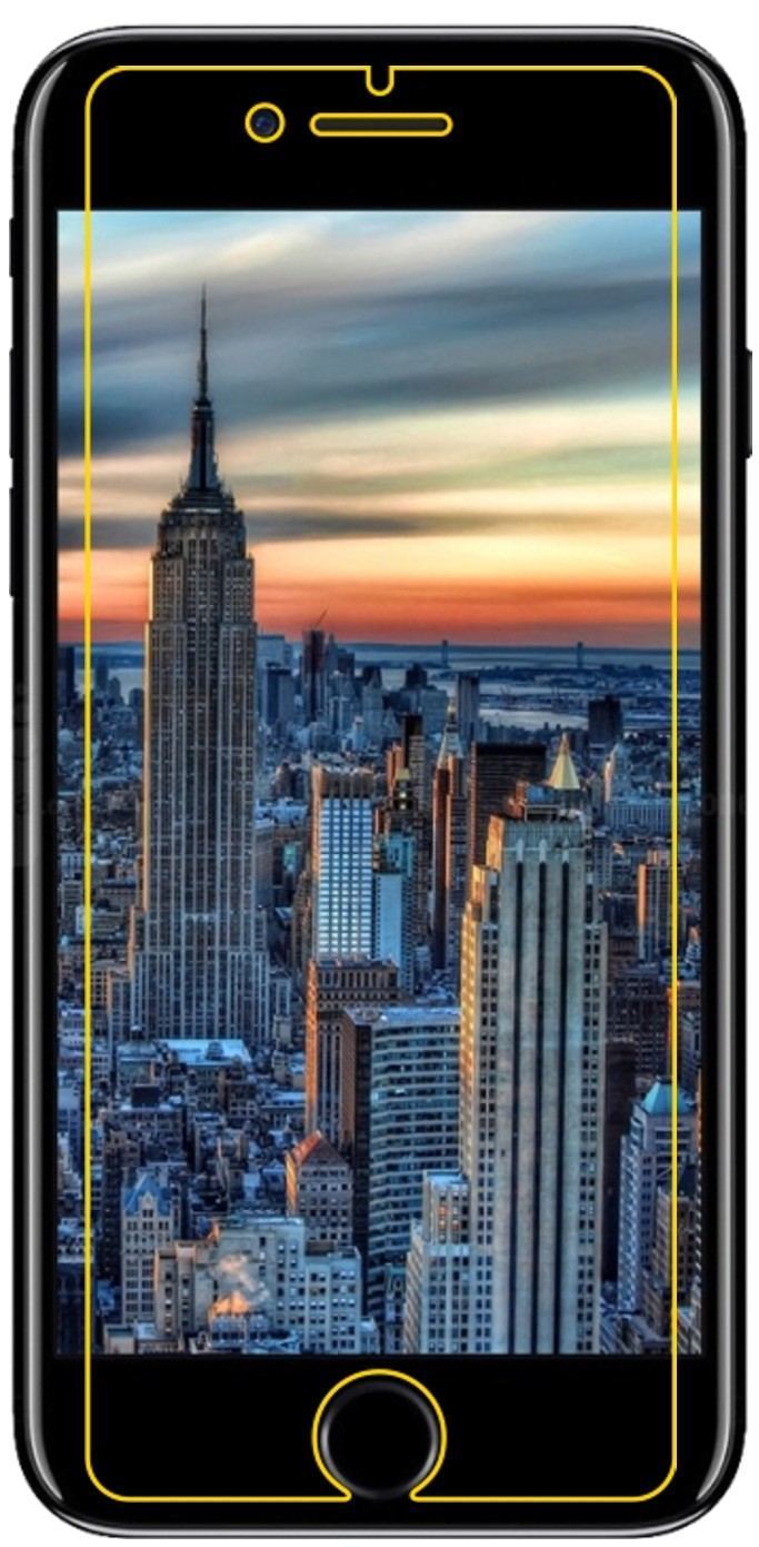 Blickschutzfolie für Apple iPhone 8 Plus matt Schu (5)