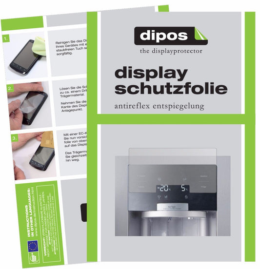 2x Schutzfolie matt für Samsung RS7778FHCSLEF Disp (1)