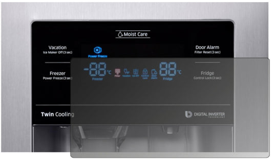 Blickschutzfolie für Samsung RS53K4400SA / EG matt (1)