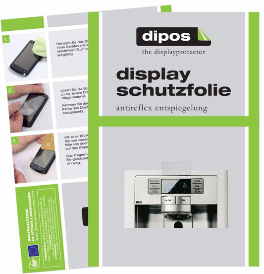 2x Schutzfolie matt für Samsung RS6178UGDSREF Disp (1)