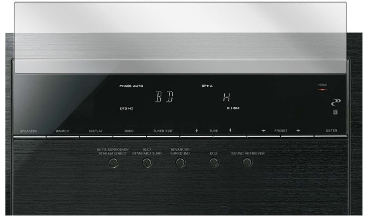 3x Schutzfolie klar für Pioneer VSX-330 Display-Sc (2)