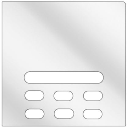 3x Schutzfolie klar für TechniSat Digitradio 215 D (3)