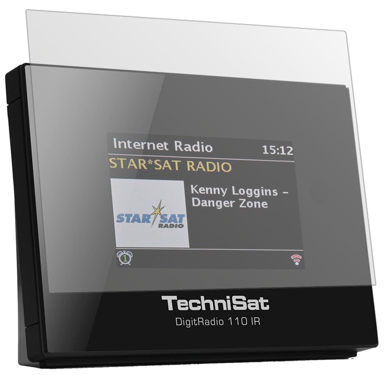 3x Schutzfolie matt für TechniSat DigitRadio 110 I (2)