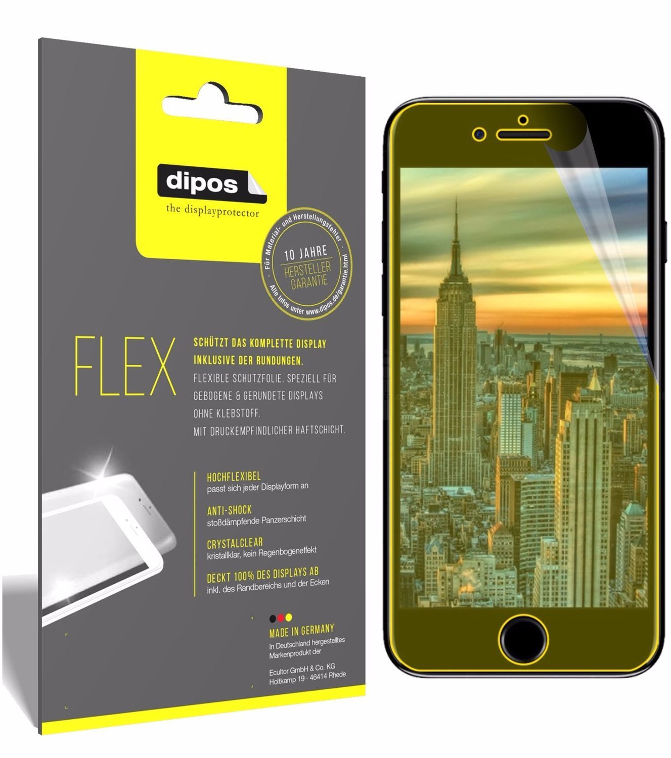 3x 3D Full Cover Schutzfolie für Apple iPhone 8 (1)