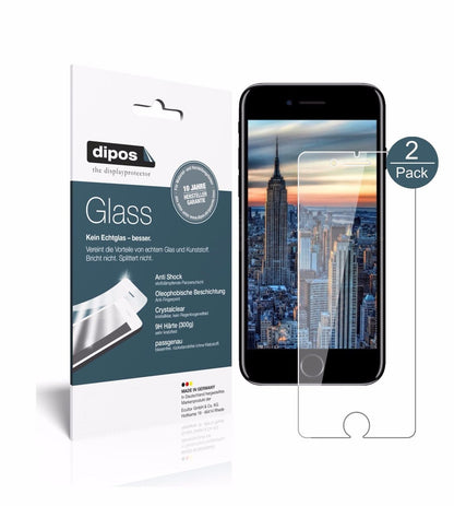 2x 9H Schutzfolie für Apple iPhone 8 Panzerfolie (1)