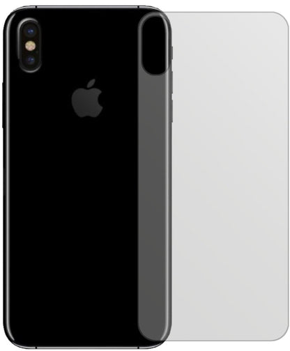 4x Schutzfolie matt für Apple iPhone 8 Rückseite D (2)